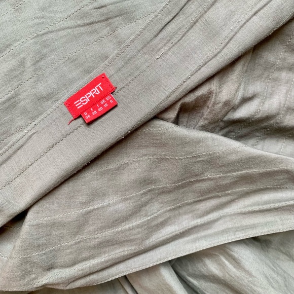 Esprit olive skirt size 6 - Picture 3 of 3